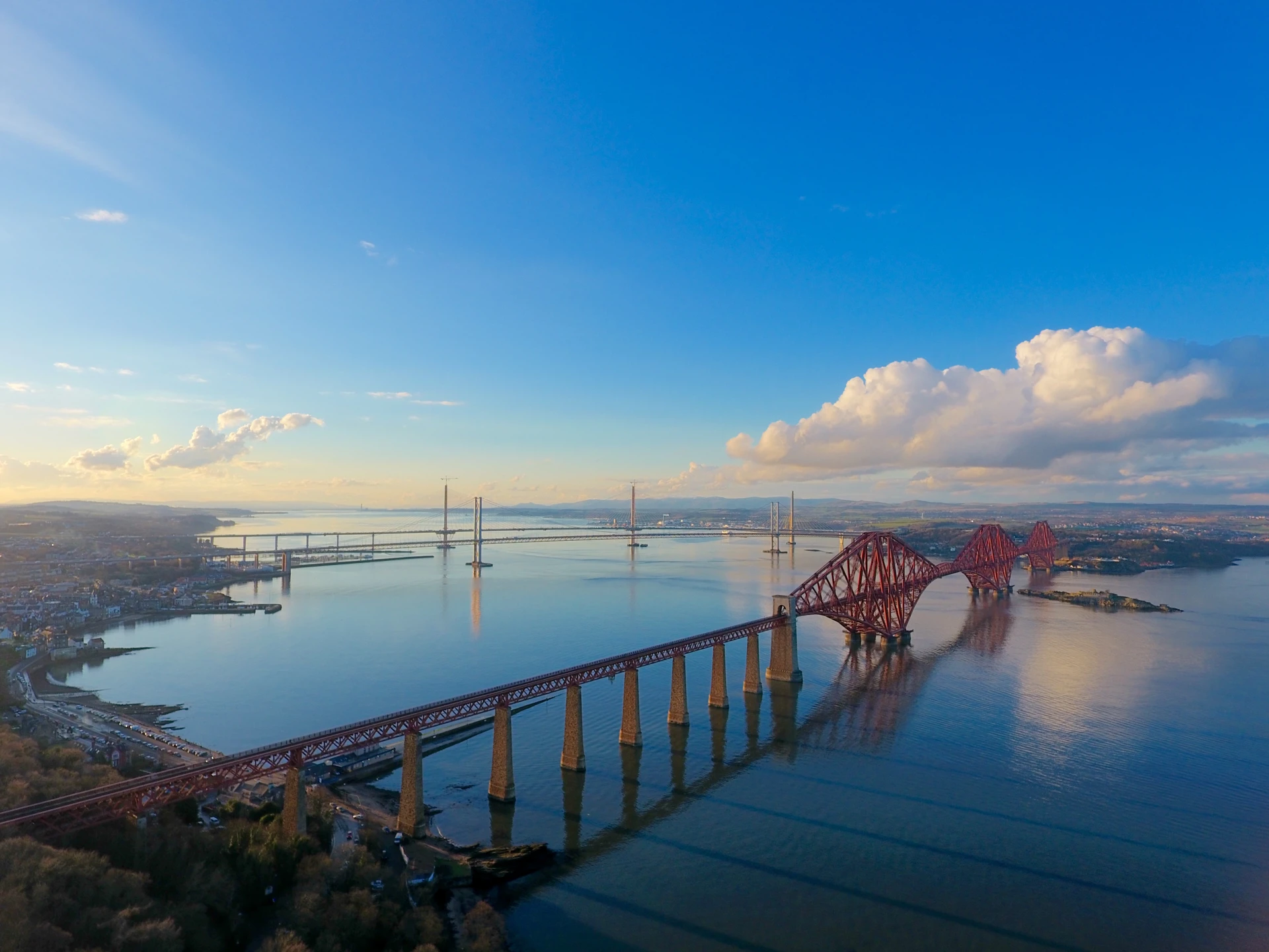 Craig Allardyce Aerial View Of Forth Bridges 050317